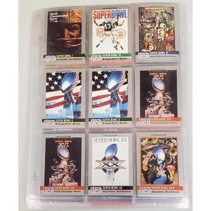 Lot of 90+ Vintage 1990-1991 Pro Set NFL Football Cards – Pro Bowl & Super Bowl
